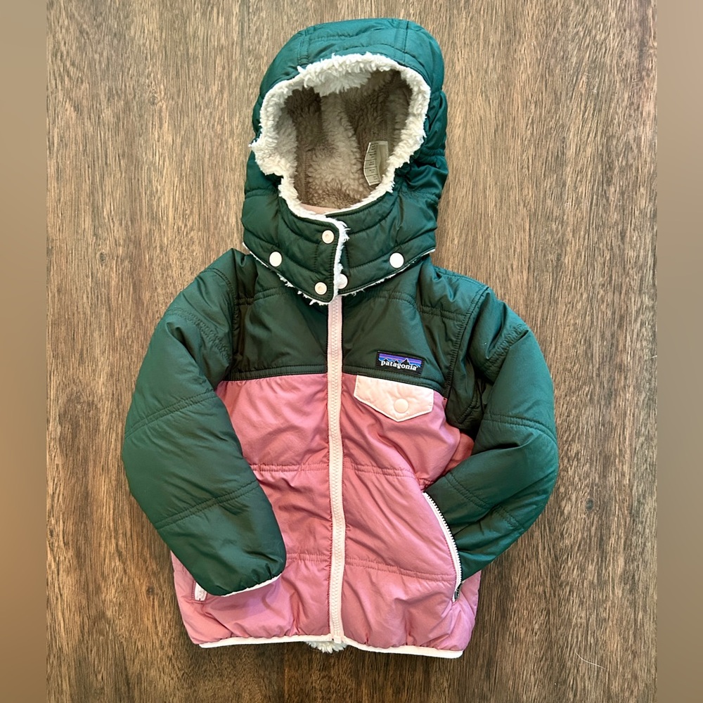 Patagonia Reversible Tribbles Hoodie winter coat